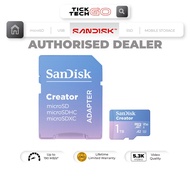 SanDisk® Creator microSD™ Card UHS-I with Adapter (1TB)
