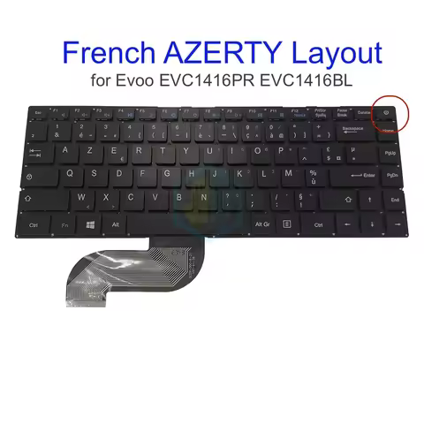 SP Latin Russian US PT-BR IT French Keyboard for Evoo EVC141 6PR EVC141 6BL Ultra Thin Laptop fit YX