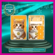 GB GOLD Cat Munchkin GoldBar 1g (Emas 999.9)