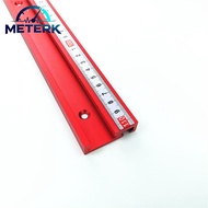 Meterk T Slot Miter Track อลูมิเนียมงานไม้ T Slot Track Miter Jig 1000 มม