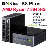 GMKtec NucBox Mini PC K8 M6 G10 AMD Ryzen CPU Dual DDR Dual M.2 2.5G LAN WiFi6 4K Display Mini Deskt