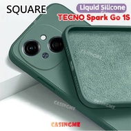 For TECNO Spark Go 1S 2025 Square Liquid Casing For TECNO Spark Go 1 S SparkGO1S GO1S 1GO Go1 S 4G 5