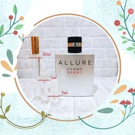 น้ำหอม Allure Homme Sport EDT 2ml/5ml/10ml แบ่งขาย