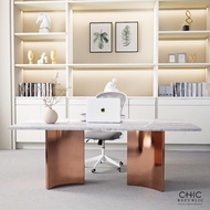 Chic Republic โต๊ะอาหาร รุ่น AEOLUS-RG/200 MARBLE