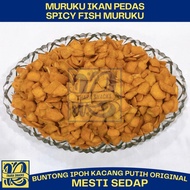 Thara Snacks Muruku Ikan Pedas Spicy Fish Muruku Buntong Ipoh Kacang Putih Original - 250G/500G/1KG