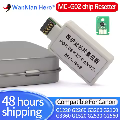 MC-G02 Maintenance Tank chip resetter For Canon G2160 G3160 G1220 G2260 G3260 G3360 G1420 G2420 G246