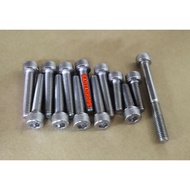 kawasaki rr150 clutch cover screw stainless steel