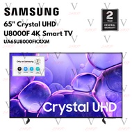 [NEW MODEL 2025] SAMSUNG 65" 4K CRYSTAL UHD SMART TV UA65U8000FKXXM || [2024] UA65DU7000KXXM