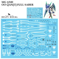 [DELPI DECAL] 223 MG 1/100 OO QAN[T] FULL SABER GUNDAM  WATER SLIDE DECAL