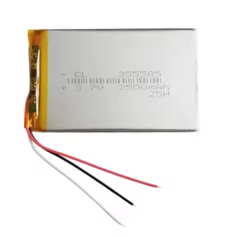 355585 2500mAh 3.7V NTC 3-Wires Lithium Polymer Replacement Battery for Ebook Reader Boox Onyx 60