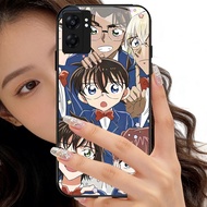 O-10 Case Closed tempered Glass Phone Case OPPO Reno A36 A76 A96 13 A77S A57 A17 A57S A77 10 Pro 5G