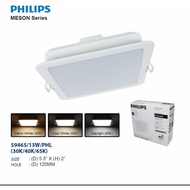 PHILIPS MESON SQUARE LED DOWNLIGHT 5" 13W 59465