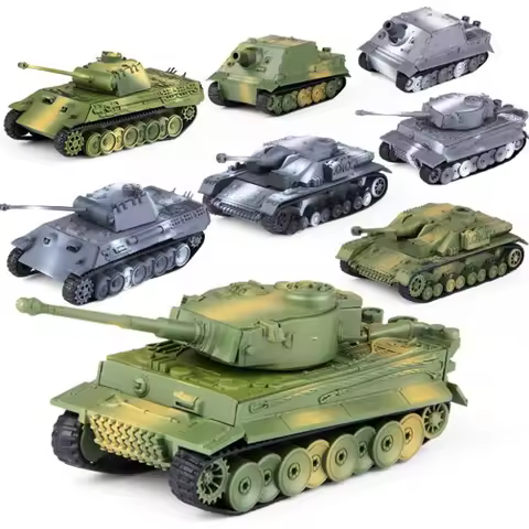 1:72 4D Plastic Assemble Tank SD.KFZ.7/2 Model World War II Model Puzzle Assembling Military Sand Ta