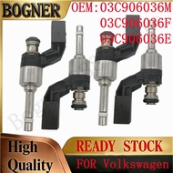 1/4Pcs Brand New Fuel Injector 03C906036M 03C906036E 03C906036F For VW Golf V Jetta III Passat Tigua