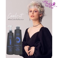Bes Color Reflection purple anti-yellowing shampoo for light, gray, white hair - COOL IT 300mlx2 - N