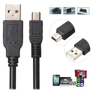 5m 3m 1.8m USB 2.0 A to Mini B 5pin Data Power Charging Cable Cord Adapter