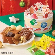 Royce 裝飾蛋糕盒朱古力 聖誕節組合 19件