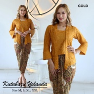 kebaya modern Kutu baru Lilit Baju kebaya wanita 1set murah  kebaya brokat elegan  kebaya set indone