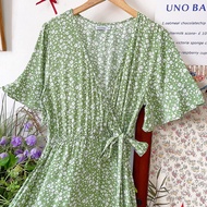 Ghanda American blue floral dress