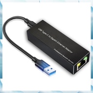[G V W E] USB-C to Gigabit Ethernet Adapter USB3.0 Type-C to Network Card