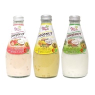 Coconut Milk Water With Coconut Jelly 290ml Bottle