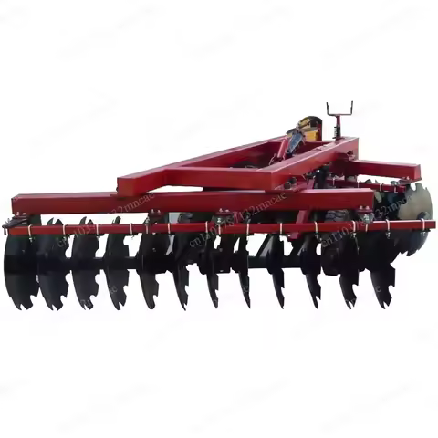Tractor Three Point Mounted Disc Harrow For Sale Agricultural Tools 24 Blades 75Hp Farm Plough Machi