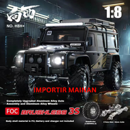 MJX H8H V2 upgrade rc crawler climbing car diff LOCK brushless 80A FOC