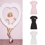 MBCB Skims Valentine's Day Park Chae Young Women's Love Dress Short Sleeve