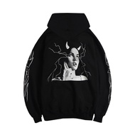 MRJN - Black Hoodie Women