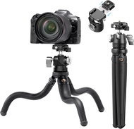 ULANZI MT-68 F38 Quick Release Camera Tripod, Portable Travel Octopus Flexible Tripod for DSLR Camer