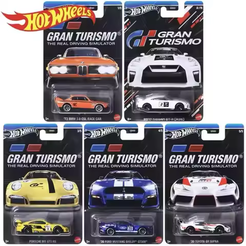 Mattel Hot Wheels GRAN TURISMO GDG83 1/64 Collection Diecast Vehicle Model Toys Gift