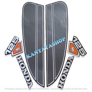 STIKER STRIPING LIS LES BODY MOTOR HONDA CB125 1974 1975 STRIPING MOTOR CB 125 OLD STANDAR FULL SET