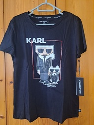 Karl Lagerfeld 黑色T恤