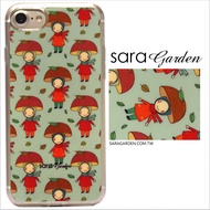 【Sara Garden】客製化 軟殼 蘋果 iphone7plus iphone8plus i7+ i8+ 手機殼 保護套 全包邊 掛繩孔 手繪童話女孩