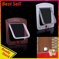 Dog Interior Door Lockable Cat Door Small Pet Gate Door Kit for Dog Cats