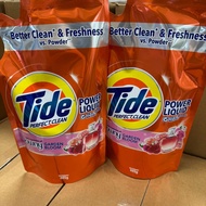 現貨❗汰漬 Tide 花漾園藝香全效洗衣液袋裝補充裝485g
