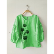 Áo đũi tay lỡ form rộng họa tiết thêu siêu sang HD store D08