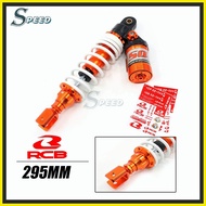 ✿ ▧ ☽ RCB 295MM Shock Rear Shock Yamaha Mio i 125 Mio Sporty Mio M3 Souli125 Beat （1pcs）