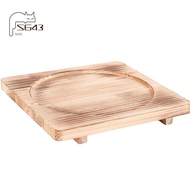Wood Pot Holder Wooden Trivets Bowl Trivet Hot Stone Pot Mat Korean Dolsot Plate Base Placemat Bibim