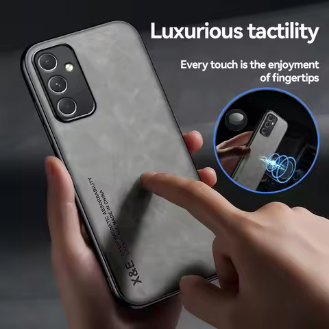 Funda For Samsung Galaxy A55 Case Leather Car Magnetic Holder Phone Case For Sumsung A55 A 55 Galaxy