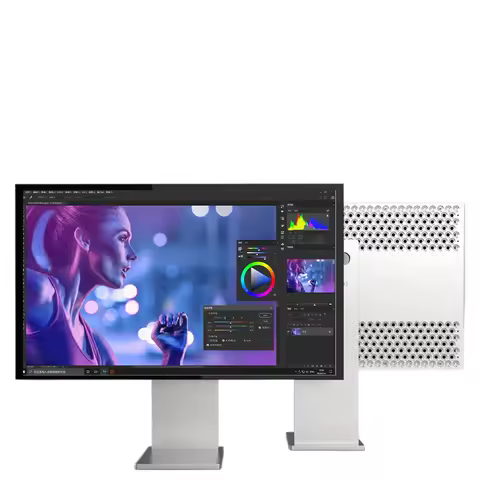1 32-Inch 4K monitor professional designer screen aluminum alloy body MAC external PS5 screen 144Hz
