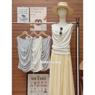 KODEE - Lace collar T-shirt - B0835