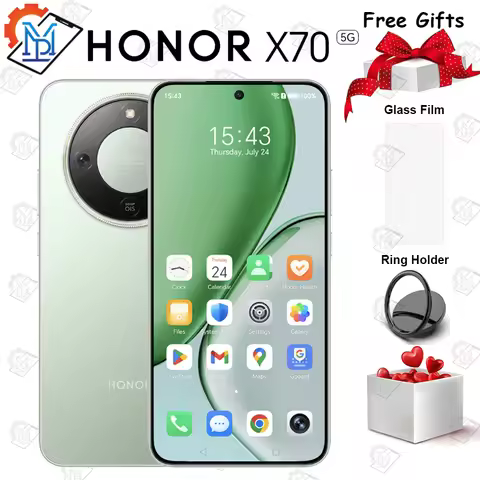 2025 Original HONOR X70 5G Mobile Phone 6.79" AMOLED Display Snapdragon 6 Gen 4 Battery 8300mAh NFC