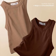Sleeveless Knitted Tank Top for Woman