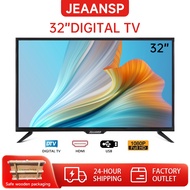 JEAANSP  32 Inch Smart TV/32 Inch Digital TV+ Android Smart 4K TV Box & Free Wall Bracket LED-32T2 （