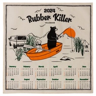 Rubber Killer - 2024 RUBBER KILLER CALENDAR (ผ้าพันคอ ผ้าคลุมไหล่ ผ้าคาดศีรษะ) - 200310021