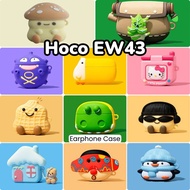 【Popularity】For Hoco EW43 Casing Case Soft Silicone Earphone Case Super Cool Cartoon NO.8