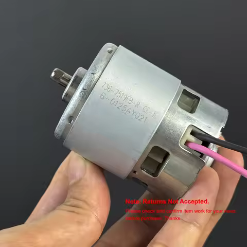 Nichibo 736-7519FB RZ-735VA-8520 42mm Motor DC 12V 14.4V 18V 20V High Speed Electric Drill Saw Tools
