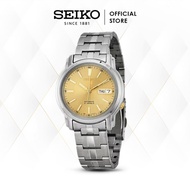 Jam Tangan Pria Seiko 5 Champagne Automatic SNKL81K1 Original