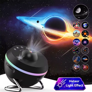 Newest Meteor 13 in 1 Ultra Clear Galaxy Projector Ultra Clear Night Light Lamp Rotary Space Ball Pl